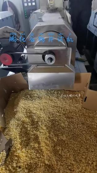 膨化谷物雜糧片加工機器!