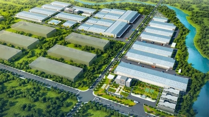 保定市副市長曹海波一行蒞臨晨陽水漆永川工廠指導(dǎo)工作